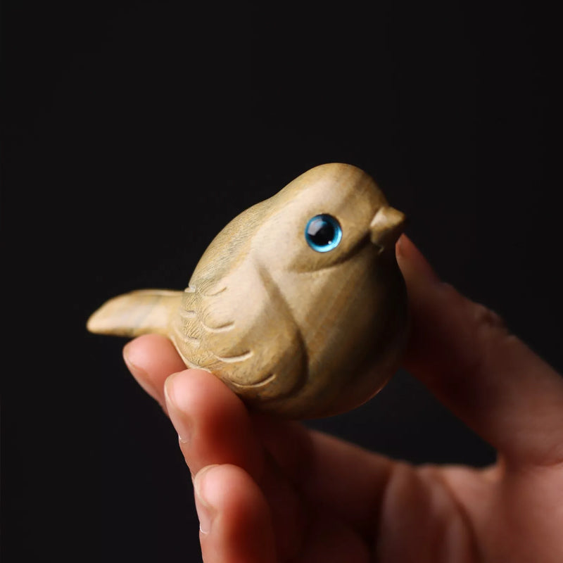 Rynx | Handcrafted Wooden Carving Bird