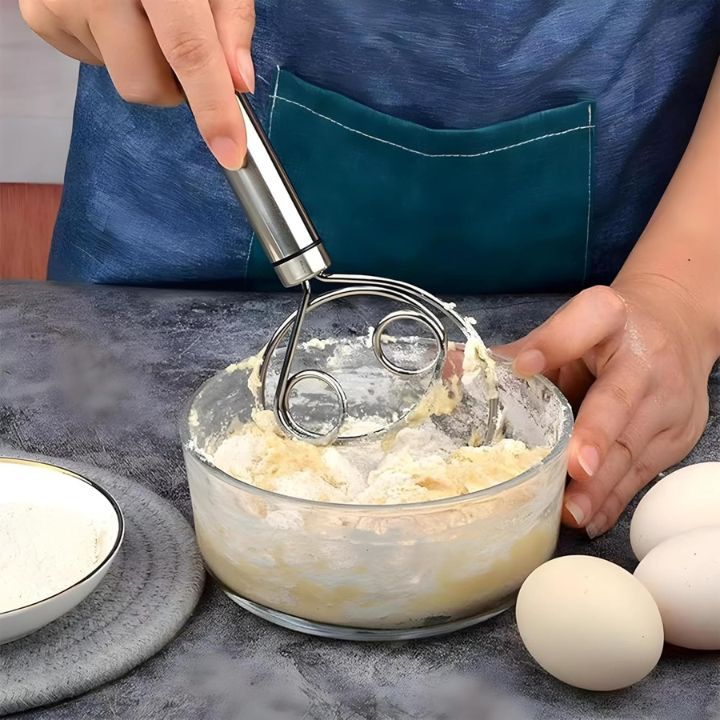 Rynx | Stainless Steel Dough Mixer for Easy and Clean Baking