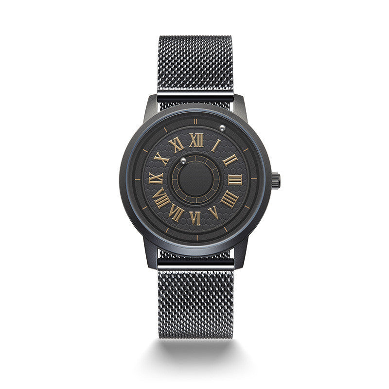 Rynx | Men's magnetic watch quartz original strap 40mm stainless steel strap