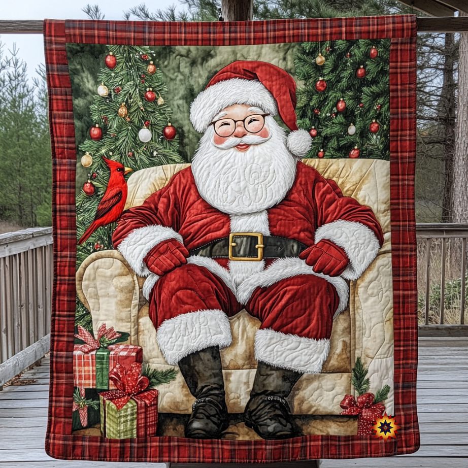 Rynx | Santa and Cardinal Comforter