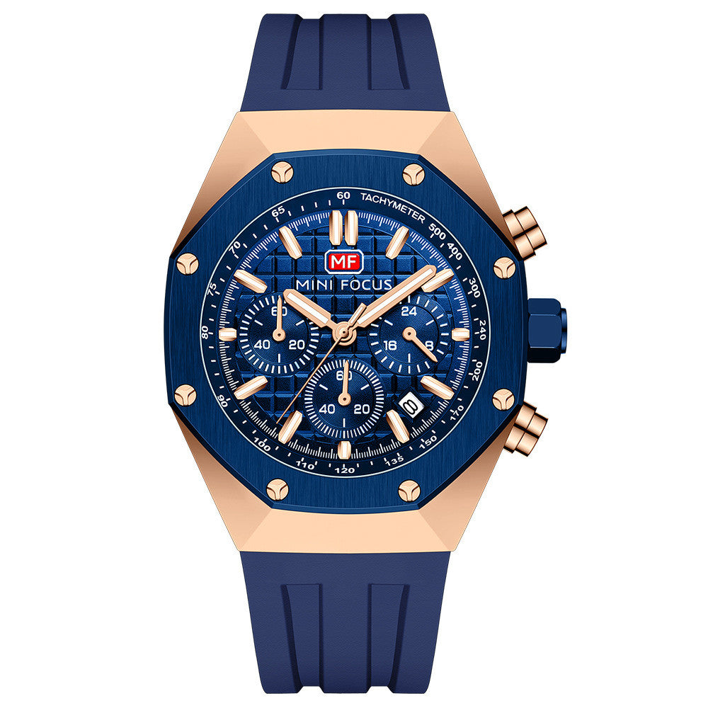 Rynx | Multifunctional Waterproof Quartz Luminous Sports Men's Watch