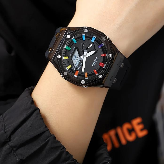 Rynx | LED Light Electronic Waterproof Men's Watch