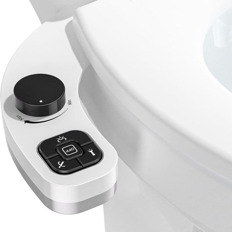 Rynx | Dual Duskebidett Mount for Toilet - Adjustable