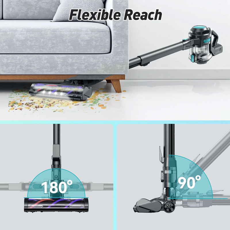 Rynx | Lightweight cordless vacuum cleaner with strong suction power