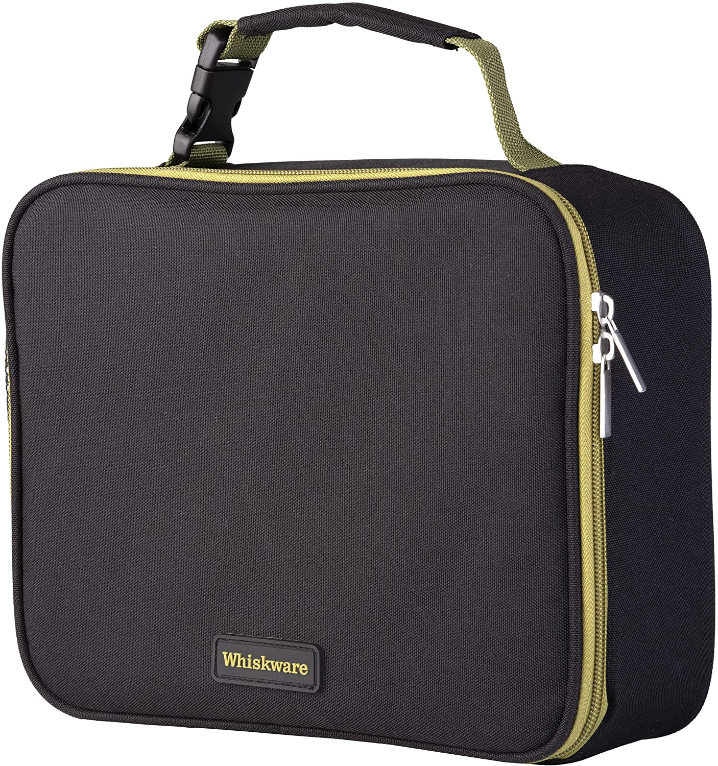 Rynx | Whiskware Insulated Soft Cooler Bag Lunch Box For School, Work And Travel, One Size, Black