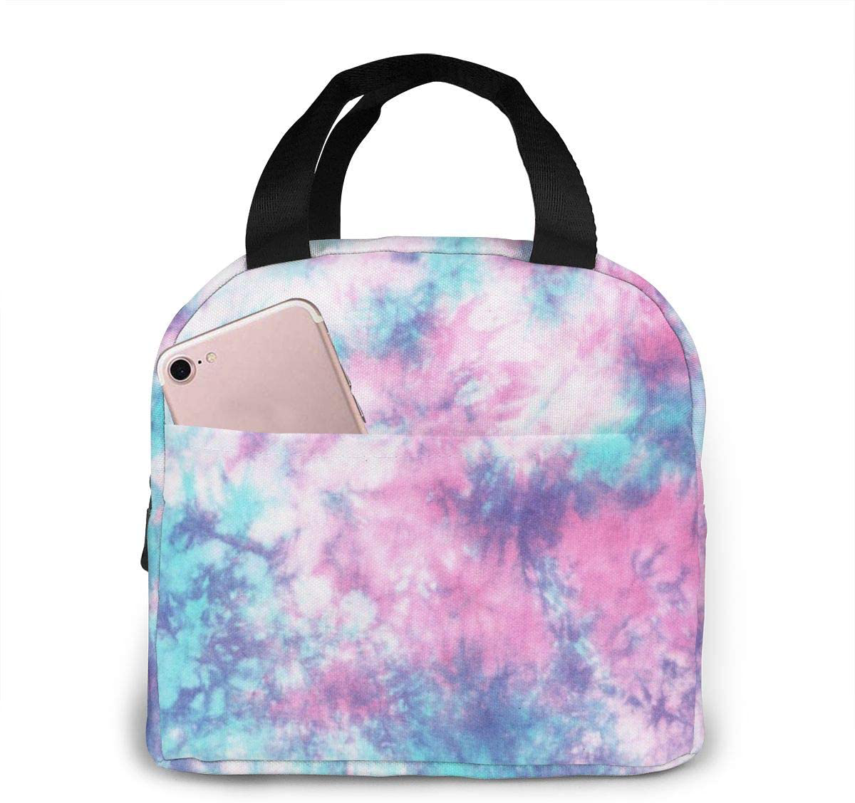 Rynx | Prelerdiy Abstract Floating Lunch Box - Insulated Lunch Bags For Women/Men Watercolor Design Reusable Lunch Tote Bags, Perfect For Office/Camping/Hiking/Picnic/Beach/Travel
