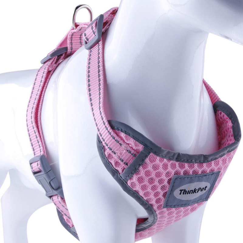 Rynx | Reflective Breathable Soft Air Mesh No Pull Harness For Cats And Dogs