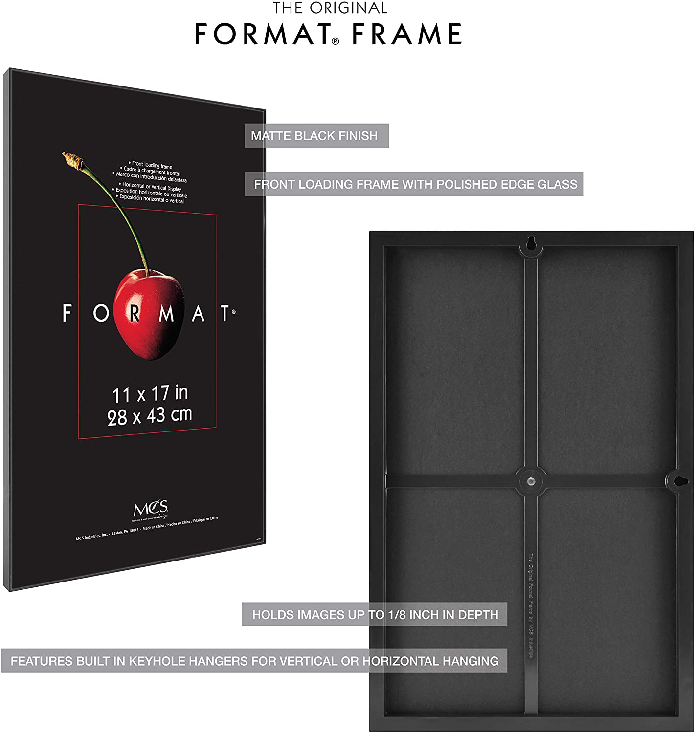 Rynx | Mcs 11x17 Inches Format, White Frames, 11 X 17