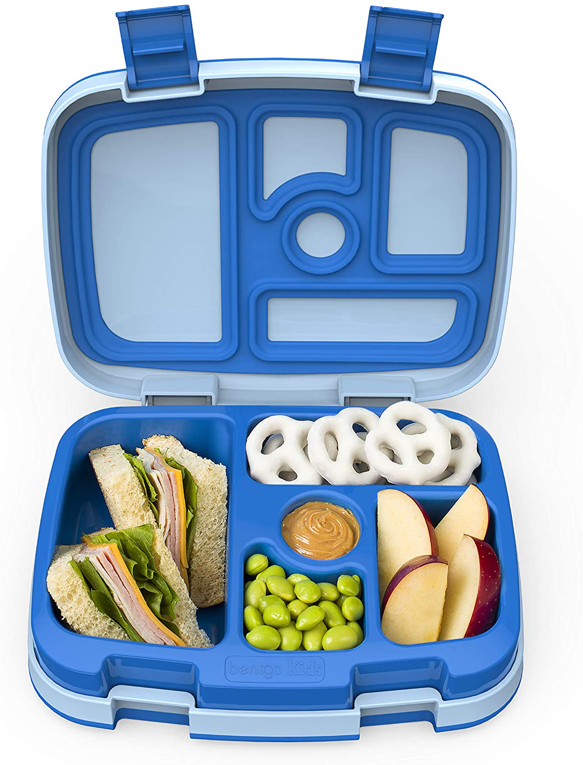 Rynx | Bentgo Kids Kids Lunch Box - Leakproof, 5-Compartment Bento Style Kids Lunch Box - Ideal Portion Sizes For Ages 3 To 7 - BPA-Free, Dishwasher Safe, Food Safe Materials (Purple)