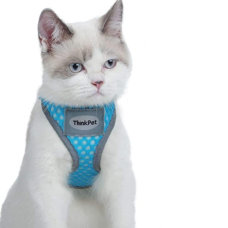 Rynx | Reflective Breathable Soft Air Mesh No Pull Harness For Cats And Dogs