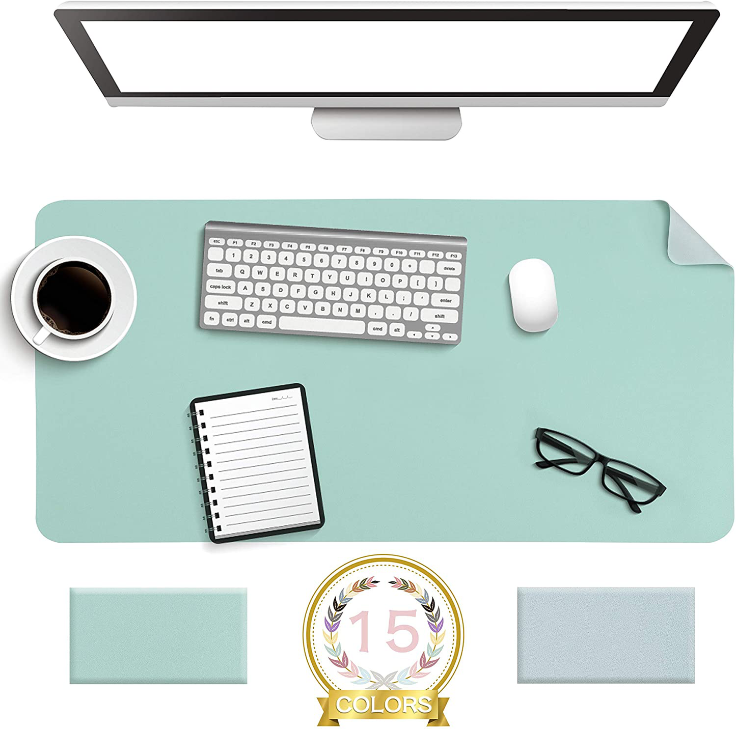 Rynx | Desk Pad Protector, Anti-Slip Thin Mouse Pad For Computers, Office Desk Accessories Laptop Waterproof Desk Protector For Office Decor And Home