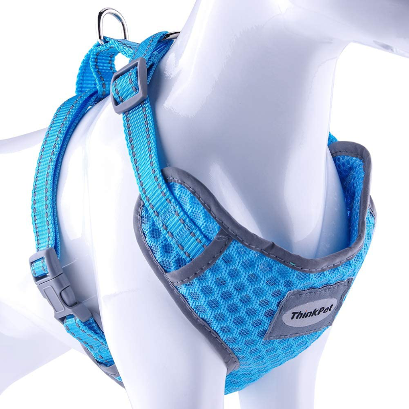 Rynx | Reflective Breathable Soft Air Mesh No Pull Harness For Cats And Dogs