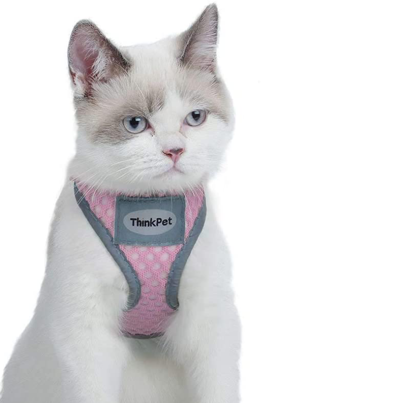 Rynx | Reflective Breathable Soft Air Mesh No Pull Harness For Cats And Dogs