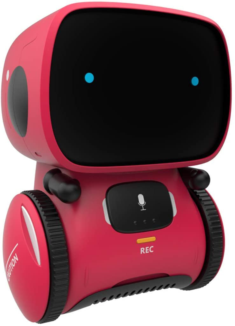 Rynx | 98K Kids Robot Toy, Smart Talking Robots, Gift for Boys and Girls From 3 Years, Intelligent Partner and Teacher, with Voice Controlled and Touch Sensor, Singing, Dancing, Repeating