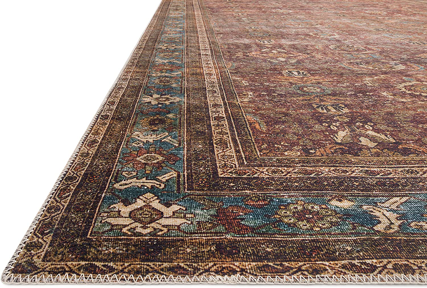 Rynx | Loloi II Layla LAY-13 Antique Traditional Runner Rug 2'-6" x 7'-6"