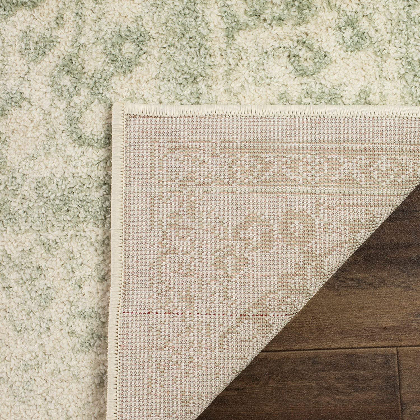 Rynx | Safavieh Adirondack Collection ADR109V Oriental Distressed Non-Shedding Stain Resistant Living Room Bedroom Runner, 2'1" x 8', Ivory / Sage