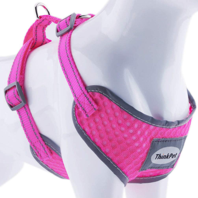 Rynx | Reflective Breathable Soft Air Mesh No Pull Harness For Cats And Dogs