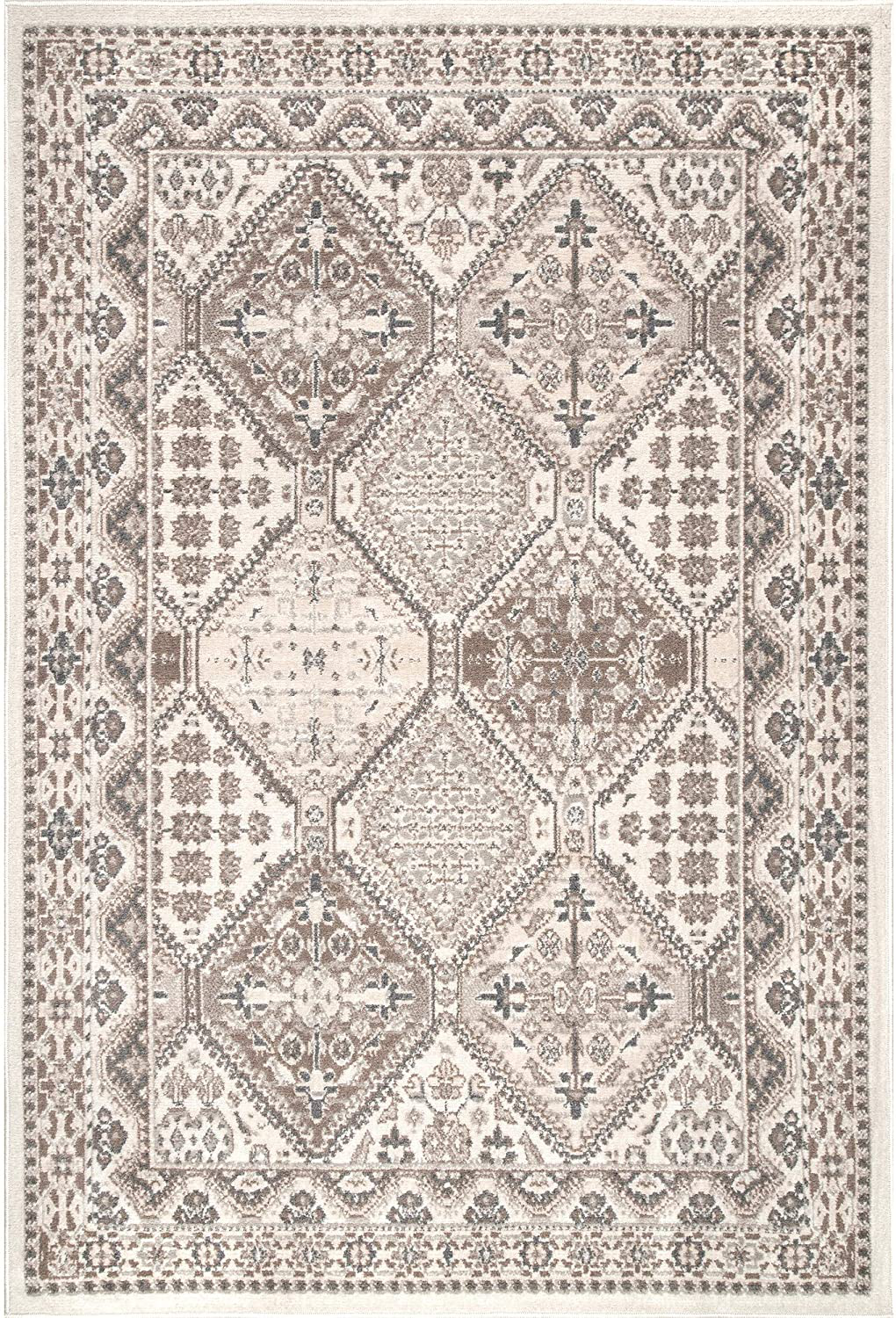 Rynx | Nuloom Becca Vintage Plush Carpet, 3' X 5', Beige