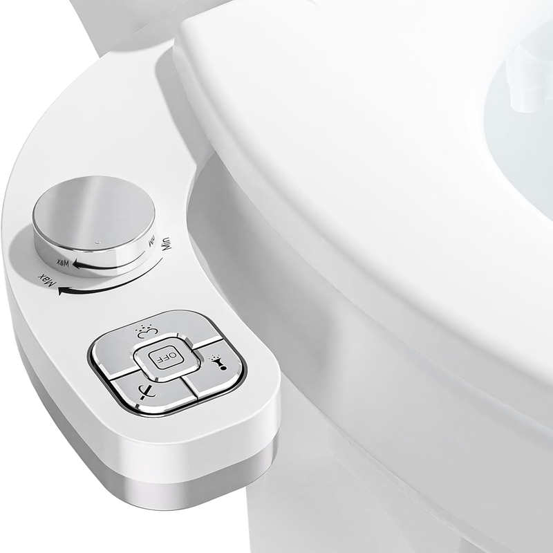 Rynx | Dual Duskebidett Mount for Toilet - Adjustable