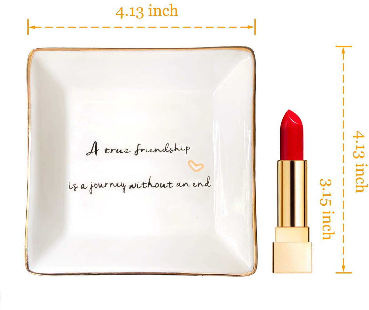 Rynx | HOME SMILE Ring Trinket Dish - My favorites, fun BFF birthday gifts for women