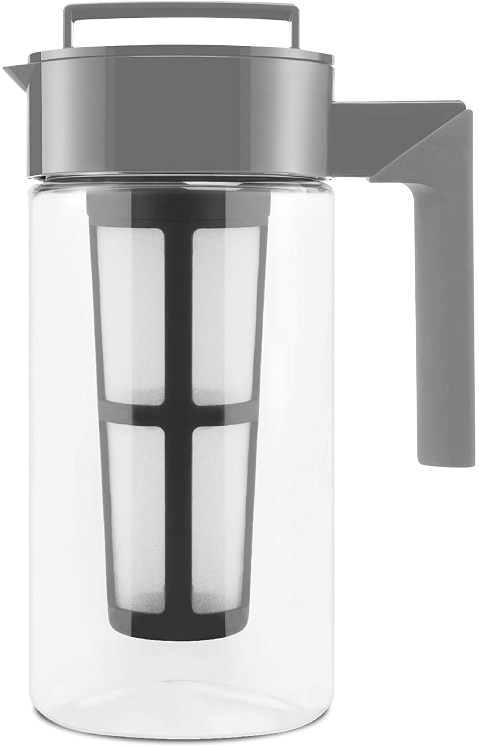 Rynx | TAKEYA Patented Deluxe Cold Brew Coffee Maker, One Quart, Black