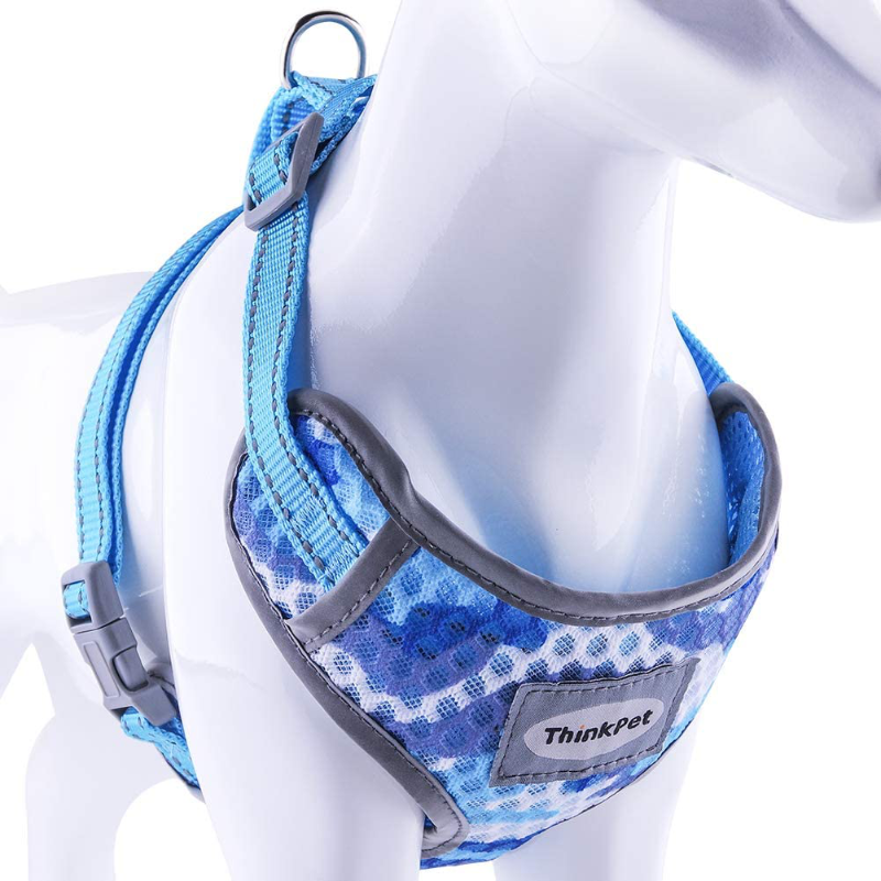Rynx | Reflective Breathable Soft Air Mesh No Pull Harness For Cats And Dogs