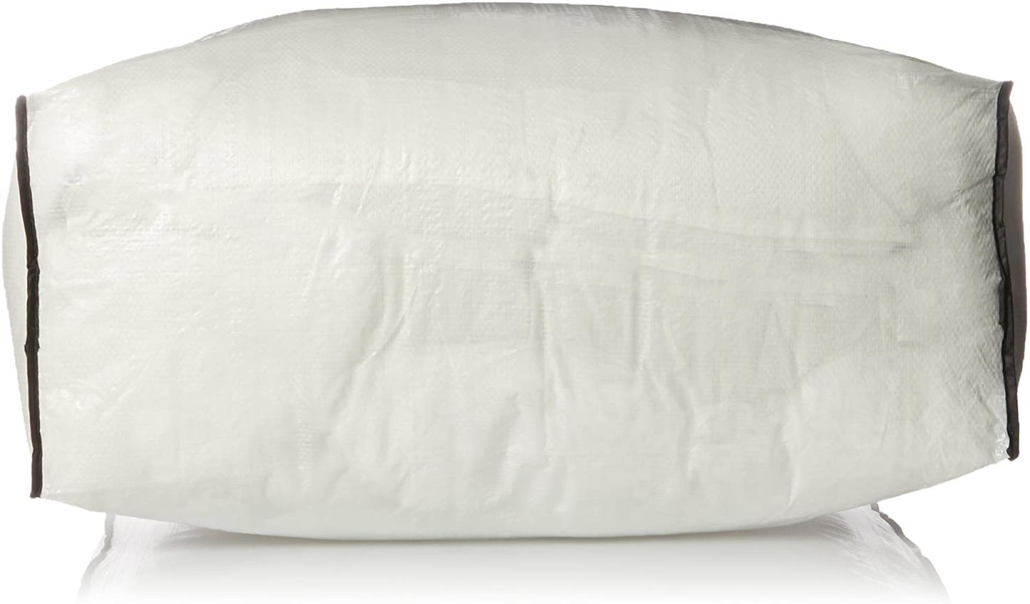 Rynx | Household Essentials 2622 MightyStor Large Storage Bag with Handles | Clothing and Linen Storage Bag | White Tarp with Black Trim