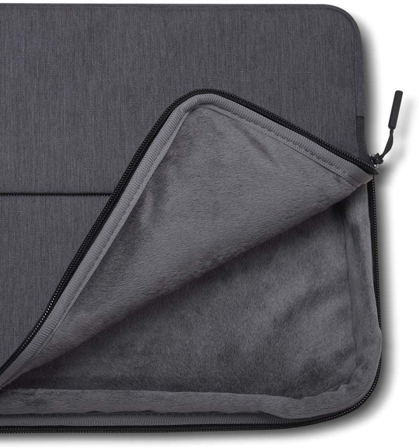 Rynx | Lenovo Urban Laptop Sleeve For 15.6" Notebook, Water-resistant, Soft Padded Compartment, Accessory Storage, Reinforced Rubber Corners, Extended Handle, Gx40z50942, Charcoal Gray