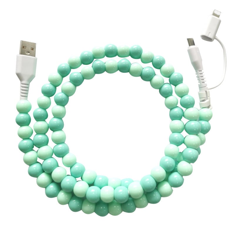 Rynx | Creative Beads 2-in-1 Data Cable