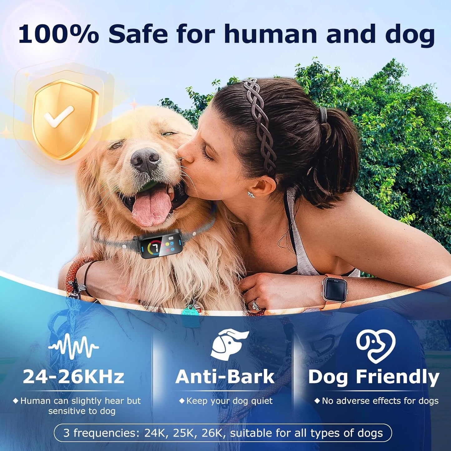 Rynx | Collar for large medium-sized dogs Smart Ultrasonic Dog