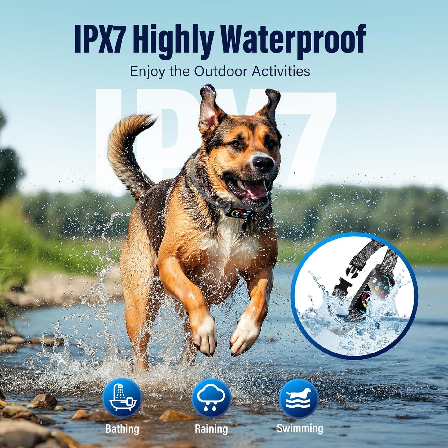 Rynx | Collar for large medium-sized dogs Smart Ultrasonic Dog