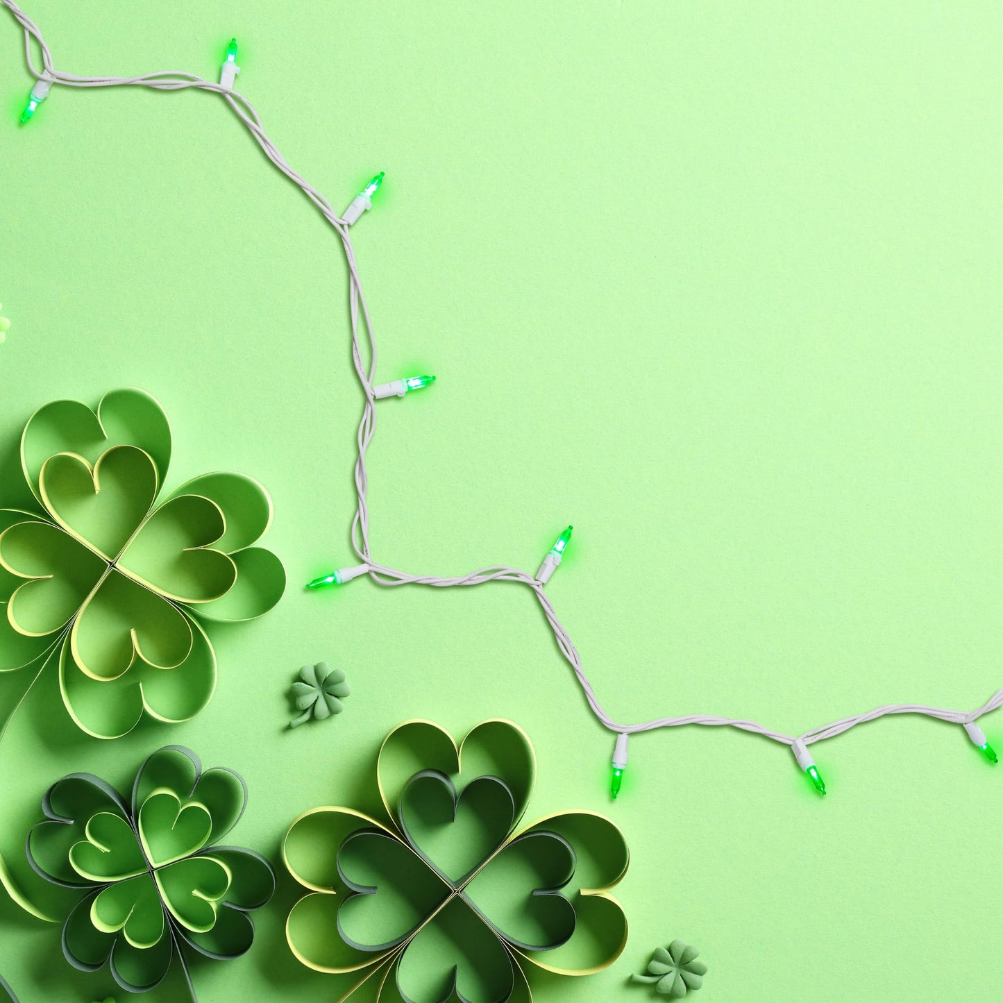 Rynx | Northlight 100 Green Led Mini Christmas Lights - 33Ft White Wire For Holiday Decorations