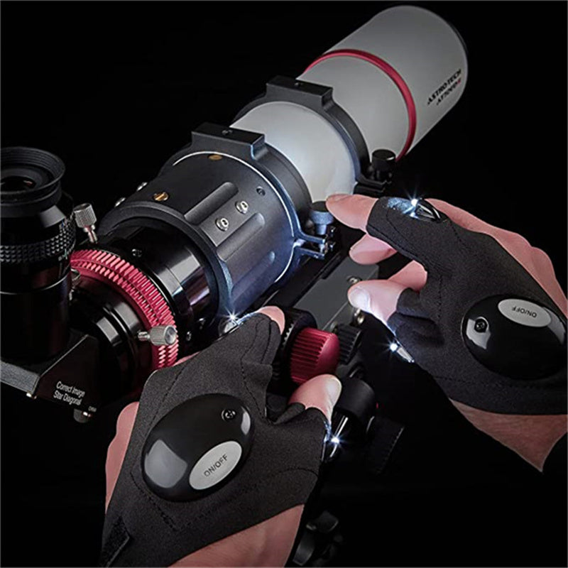 Rynx | Comfortable LED gloves with waterproof lights