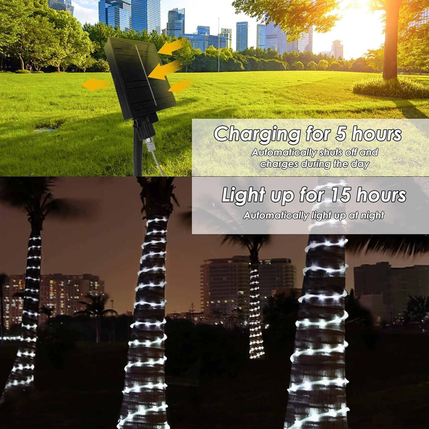 Rynx | Chinety 196Ft 600 Led Sun Sail Light - Waterproof Adventure Light For Garden, Terrace, Garden Decor