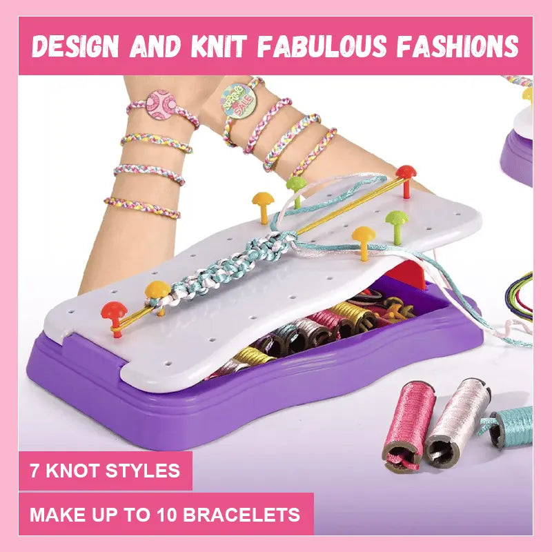 Rynx | Hand rope braided set – Creative bracelet craft set for children