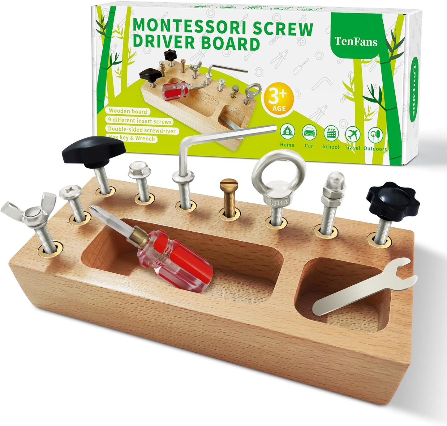 Rynx | Educational Montessori Busy Board - Creative Development For Children