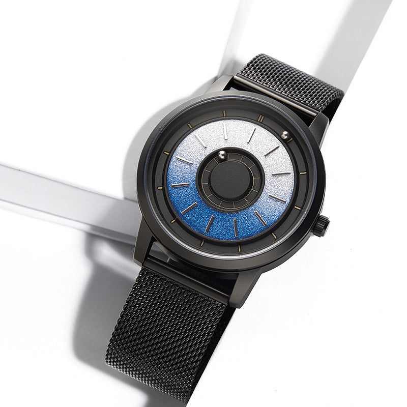 Rynx | Men's magnetic watch quartz original strap 40mm stainless steel strap