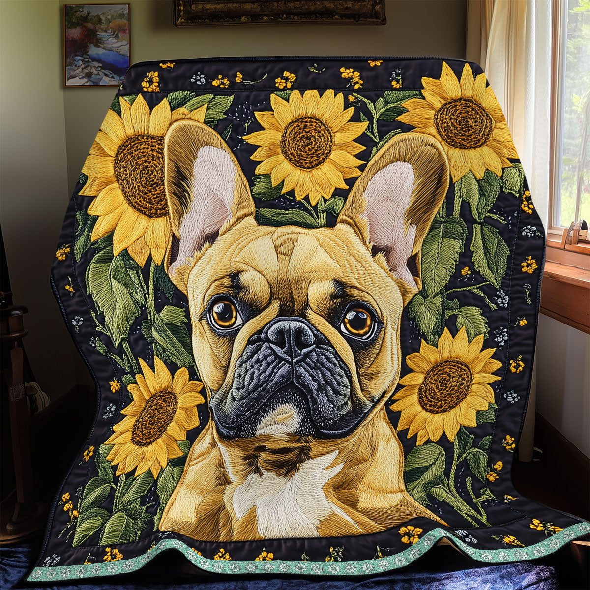 Rynx | Sunflower Bulldog Blanket