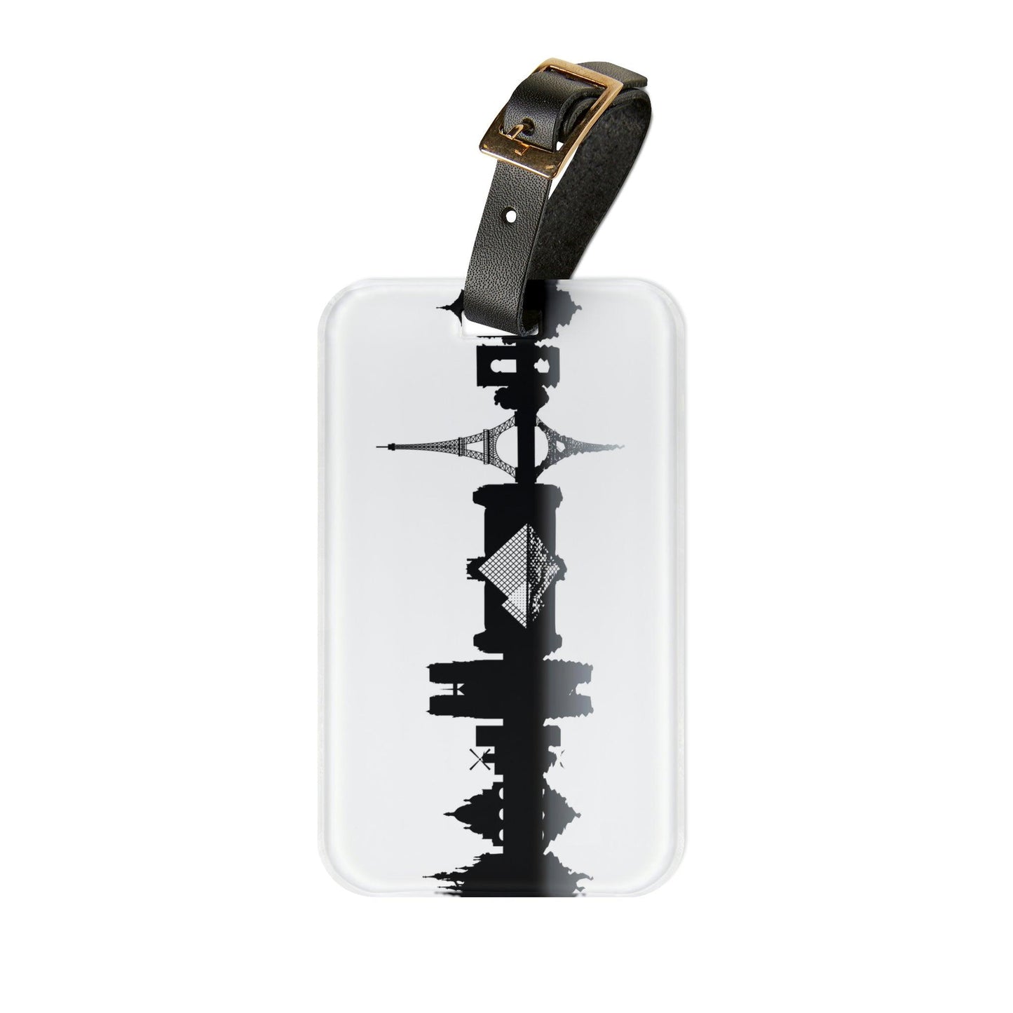 Rynx | Elegant Paris Acrylic Luggage Tag