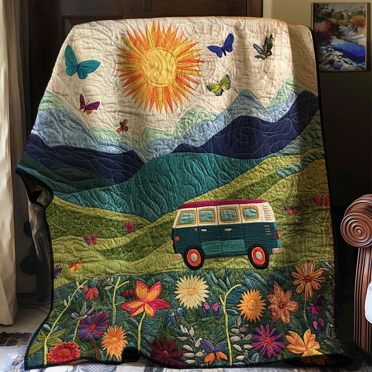 Rynx | Road Trip Blooms Quilt