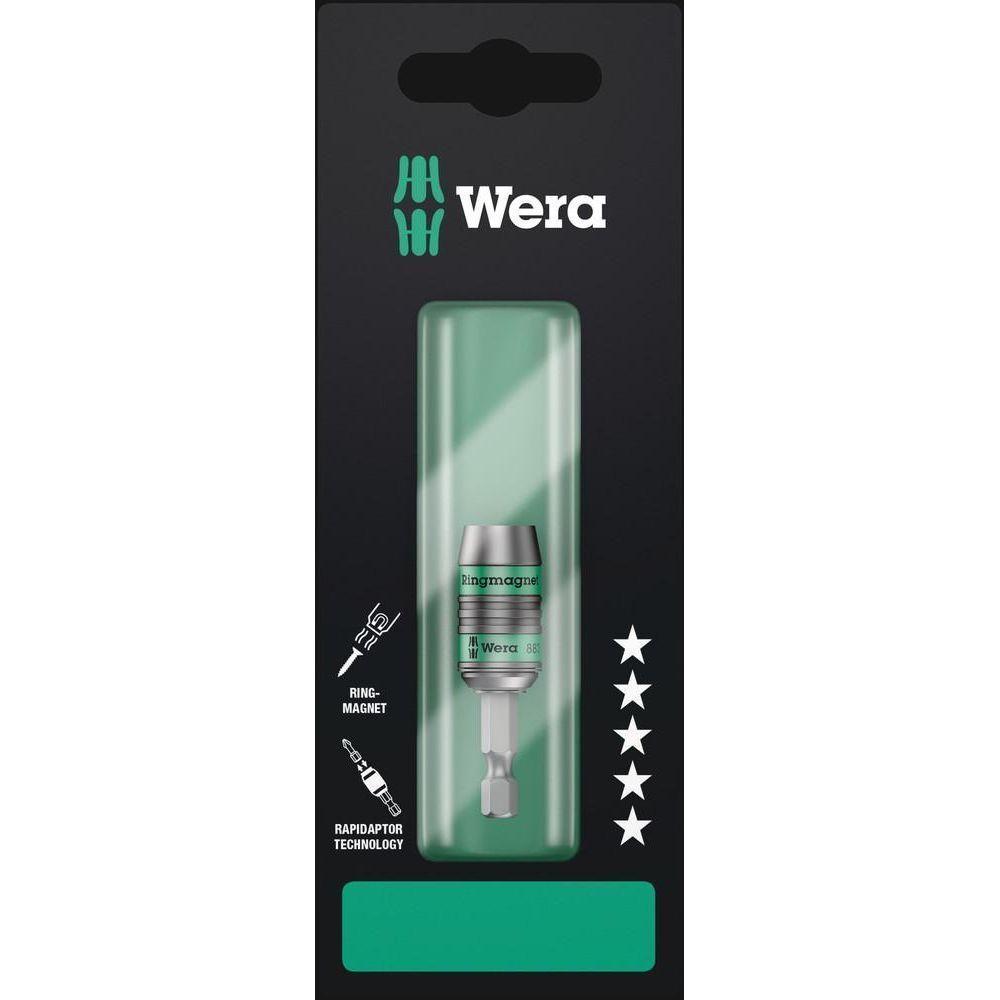 Rynx | Wera 887/4 RR SB Rapidaptor Universal Bit Holder with ring magnet - 1/4" x 57 mm
