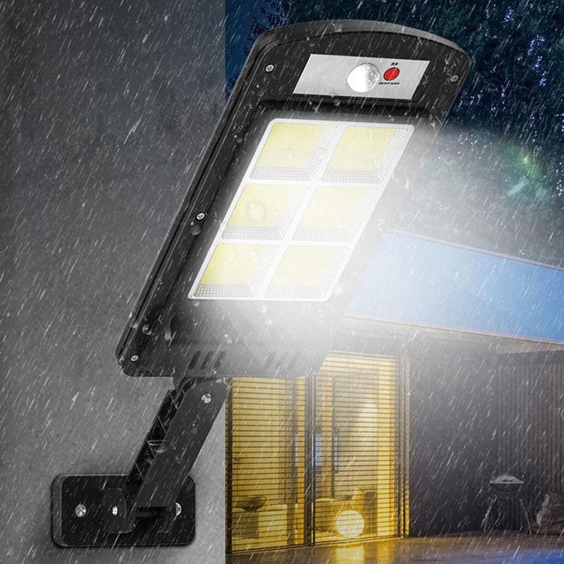 Rynx | 200w Outdoor Solar LED Lamp With Remote Control, Motion And Twilight Sensor