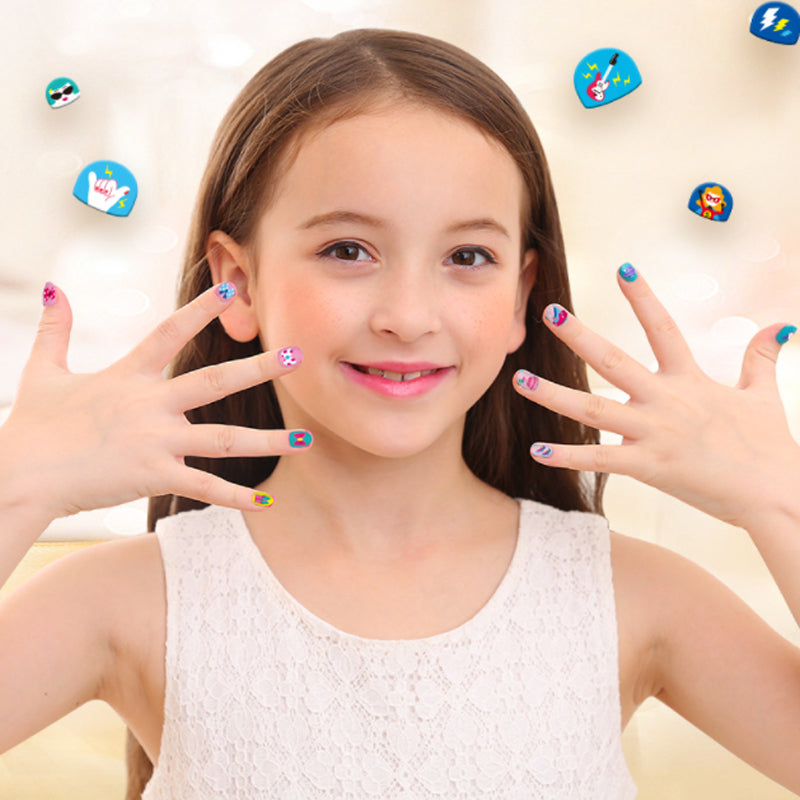 Rynx | Nail Sticker Set for Kids (520 Pieces)