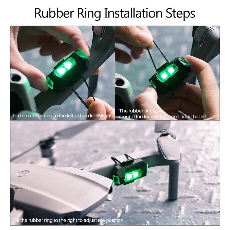 Rynx | 7 Colors LED Airplane Strobe Lights & USB Charger