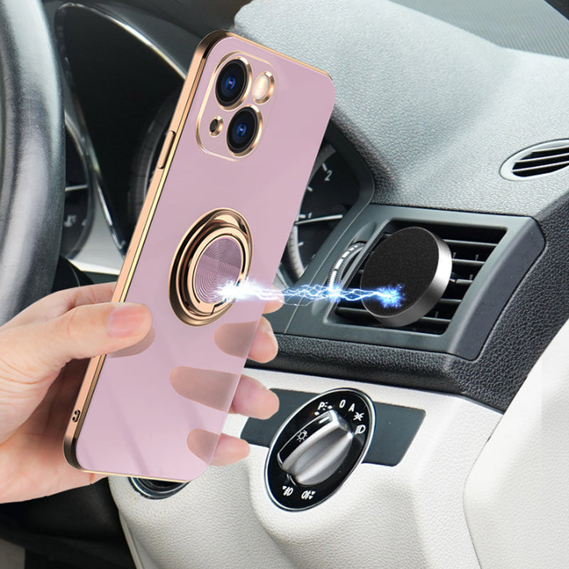 Rynx | Plated iPhone Case with Ring