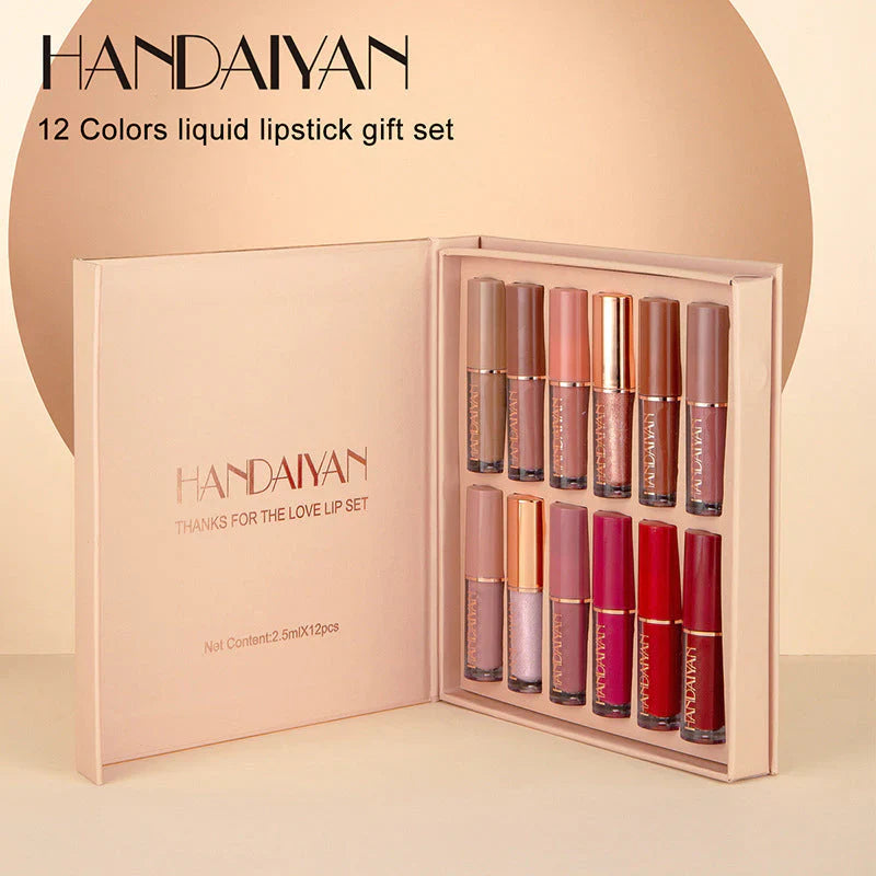 Rynx | 12-color Liquid Lipstick Set