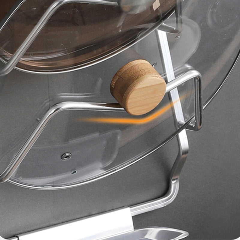 Rynx | Wall-Mounted Extreme Pot Lid Holder Rack