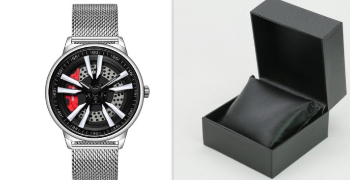 Rynx | Men's Creative Cool Dial Rotating Wheel Quartz Watch
