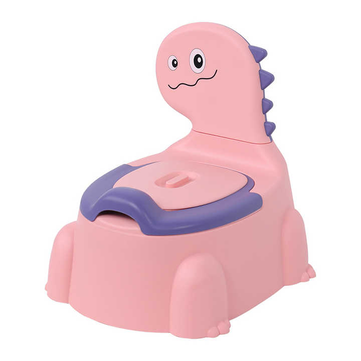Rynx | Toddler Toilet Trainer Modern Dinosaur Style with Handle for Training