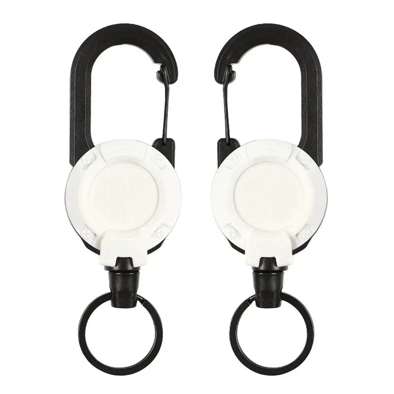 RYNX | Outdoor Automatic Retractable Wire Rope Luya Theft-Proof Tactical Keychain